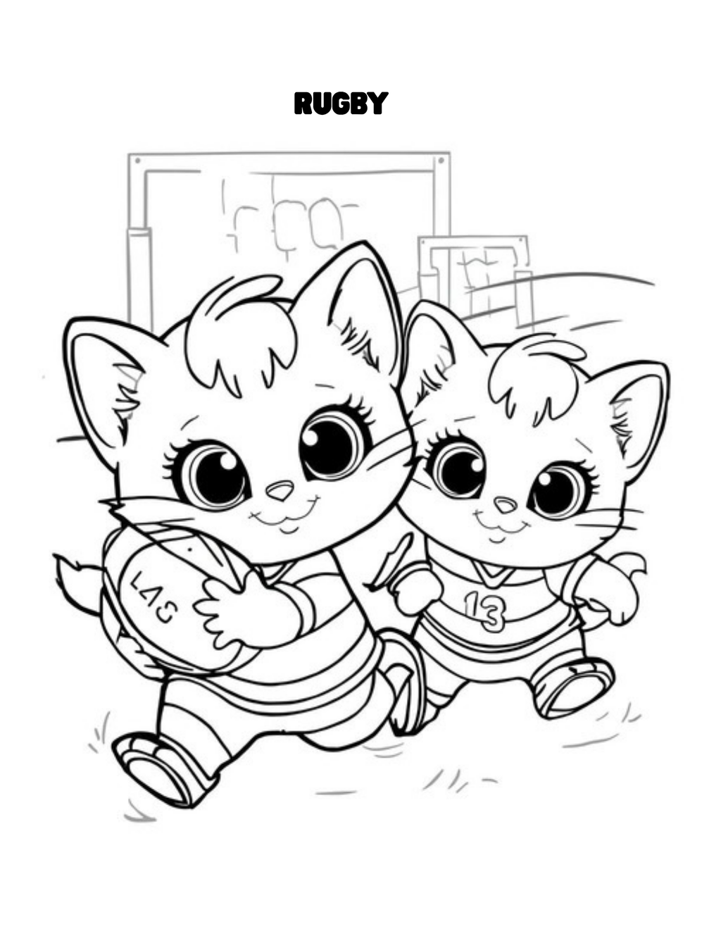 MyMeowMeows- Sporty Kittens 45 pages