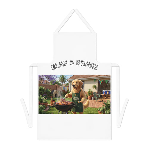 Apron — 'Blaf & Braai' BBQ Dog Grill Apron