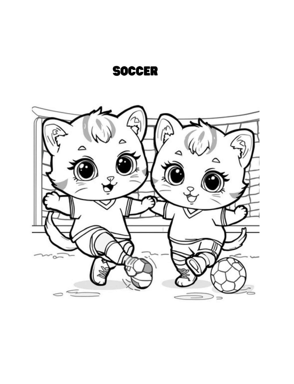 MyMeowMeows- Sporty Kittens 45 pages