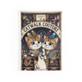 Catwalk Couture Tapestry — Cute Fashion Cats Wall Hanging