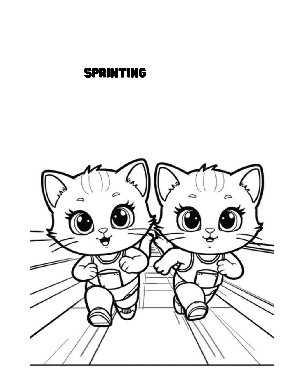 MyMeowMeows- Sporty Kittens 45 pages