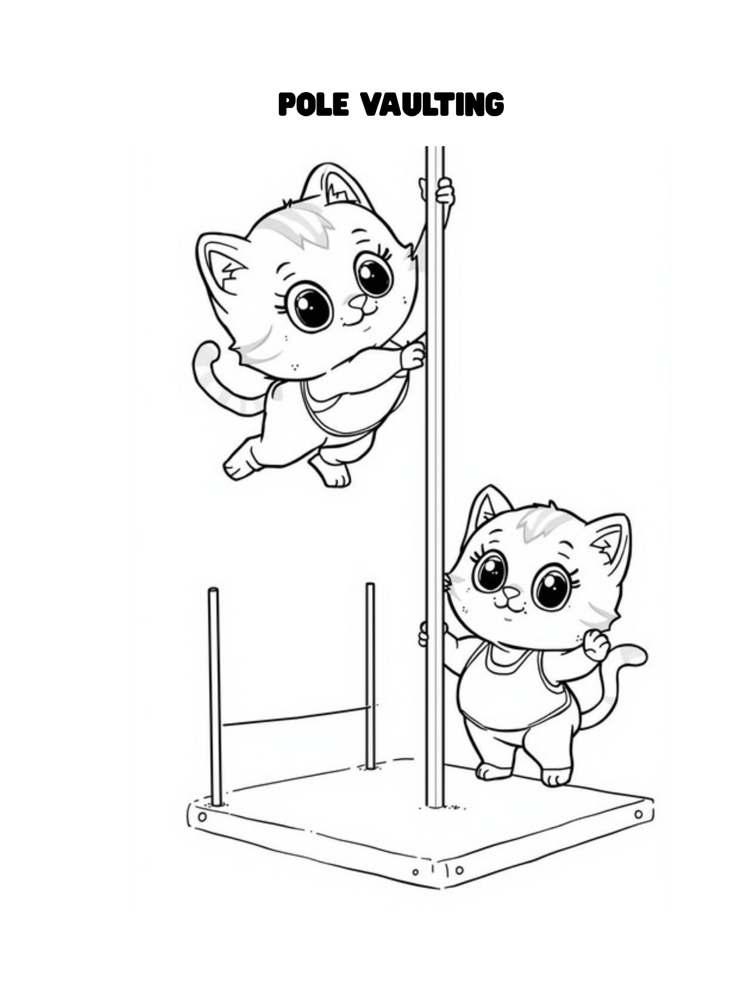 MyMeowMeows- Sporty Kittens 45 pages