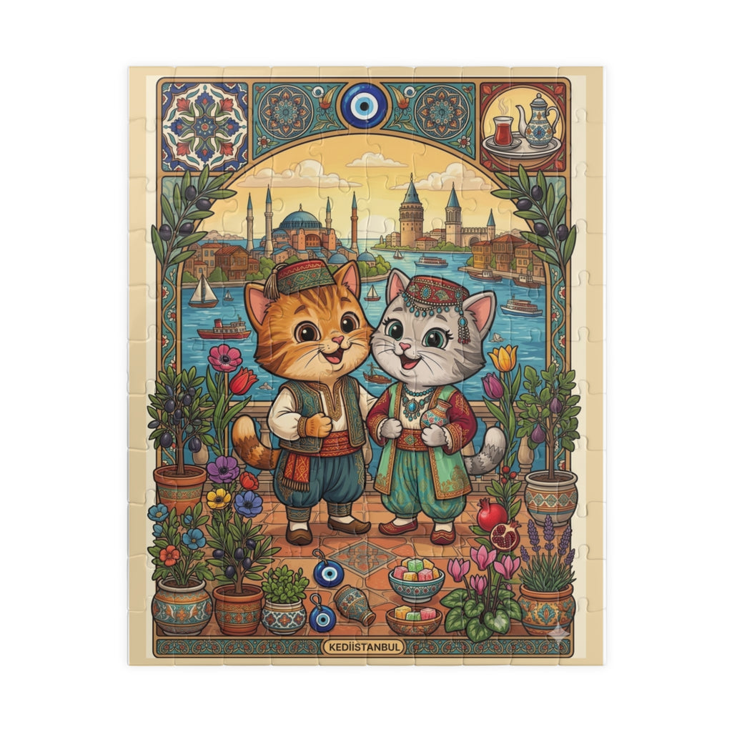 Scottish Kittens Travel Puzzle — Cute Cats in Kilts 252-Piece Jigsaw