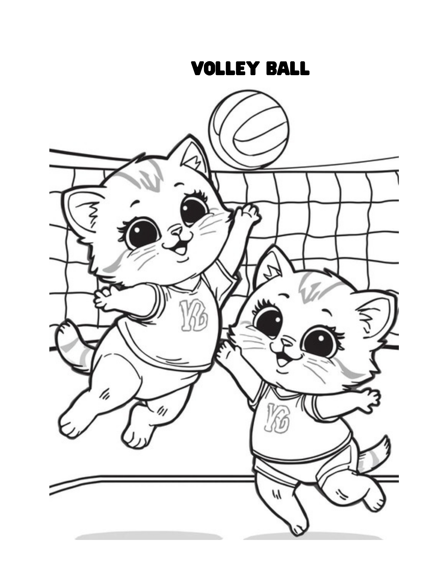 MyMeowMeows- Sporty Kittens 45 pages