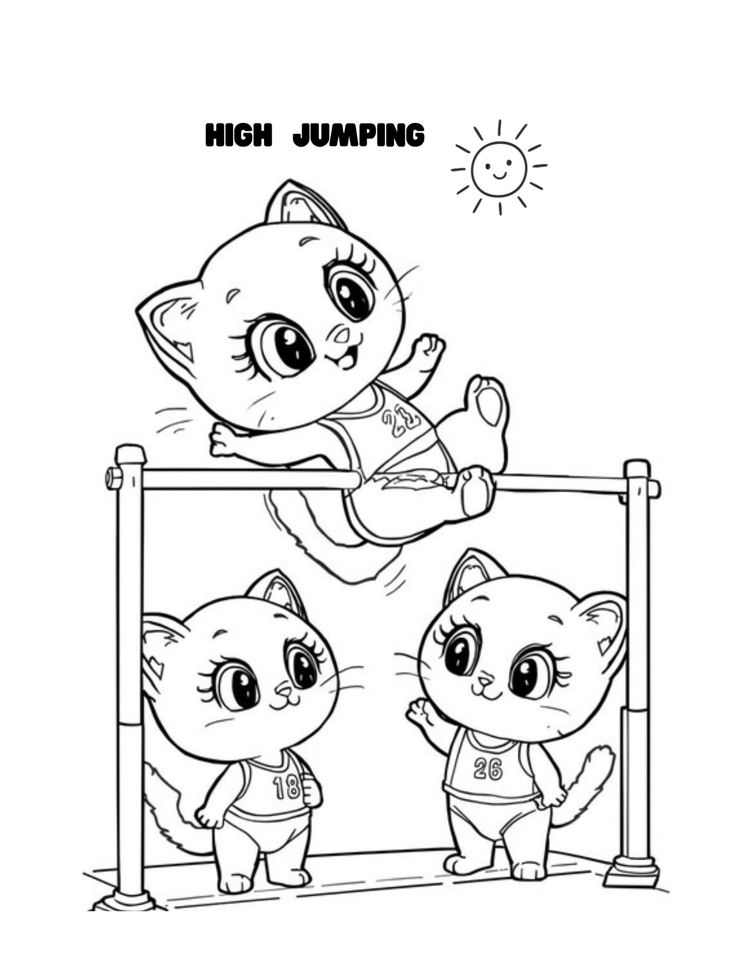 MyMeowMeows- Sporty Kittens 45 pages