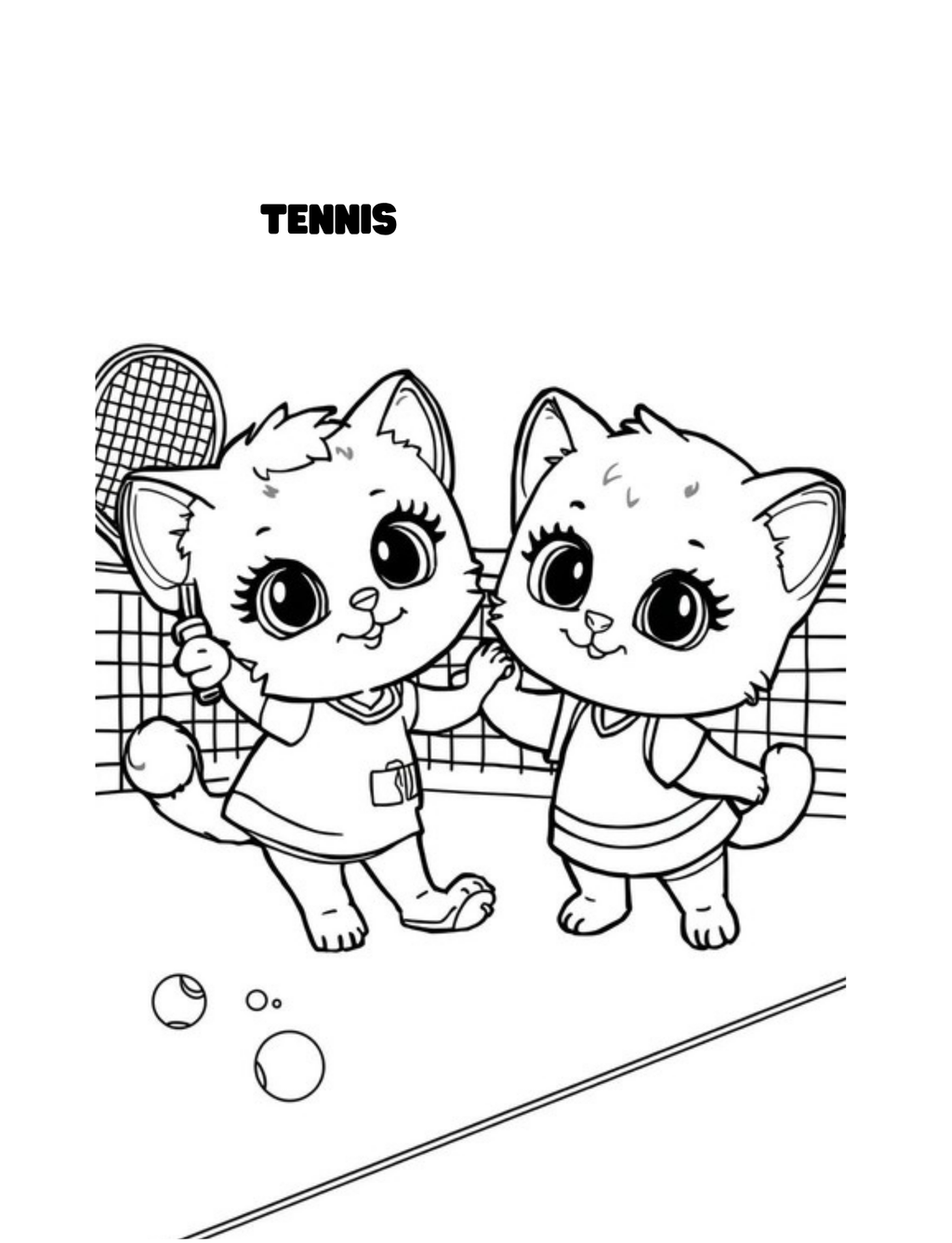MyMeowMeows- Sporty Kittens 45 pages