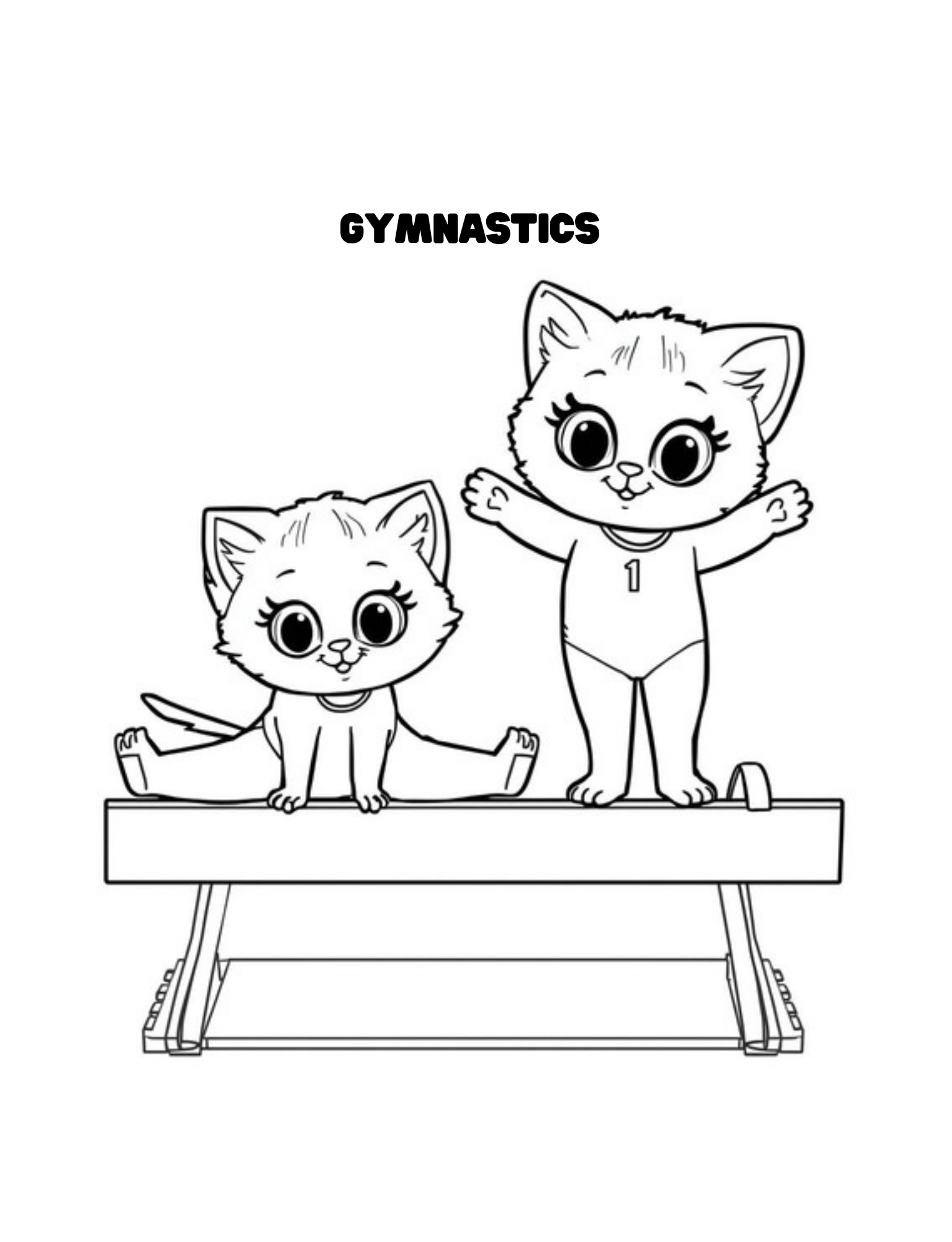 MyMeowMeows- Sporty Kittens 45 pages