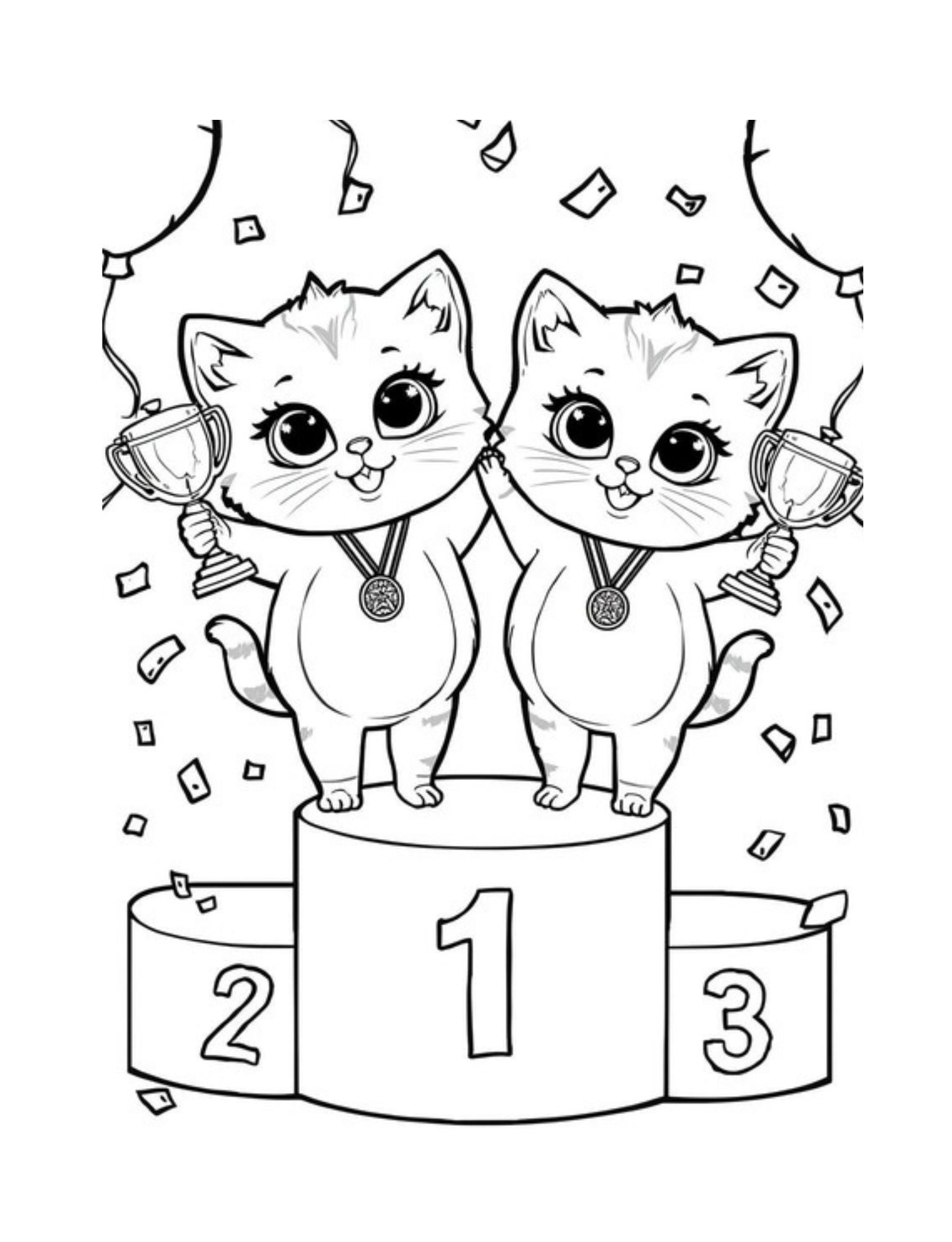 MyMeowMeows- Sporty Kittens 45 pages