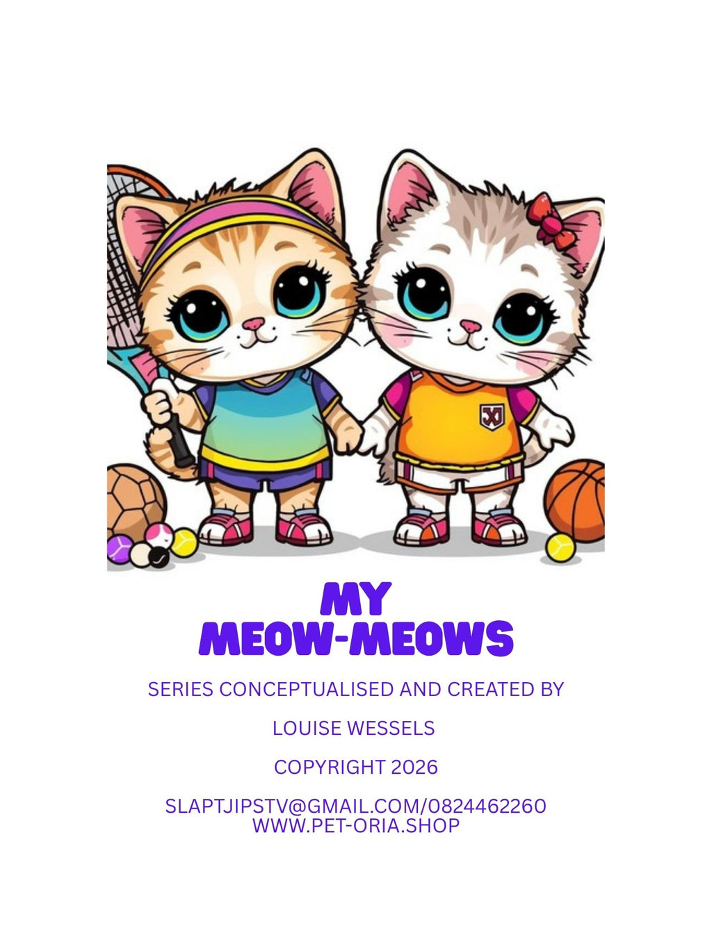 MyMeowMeows- Sporty Kittens 45 pages