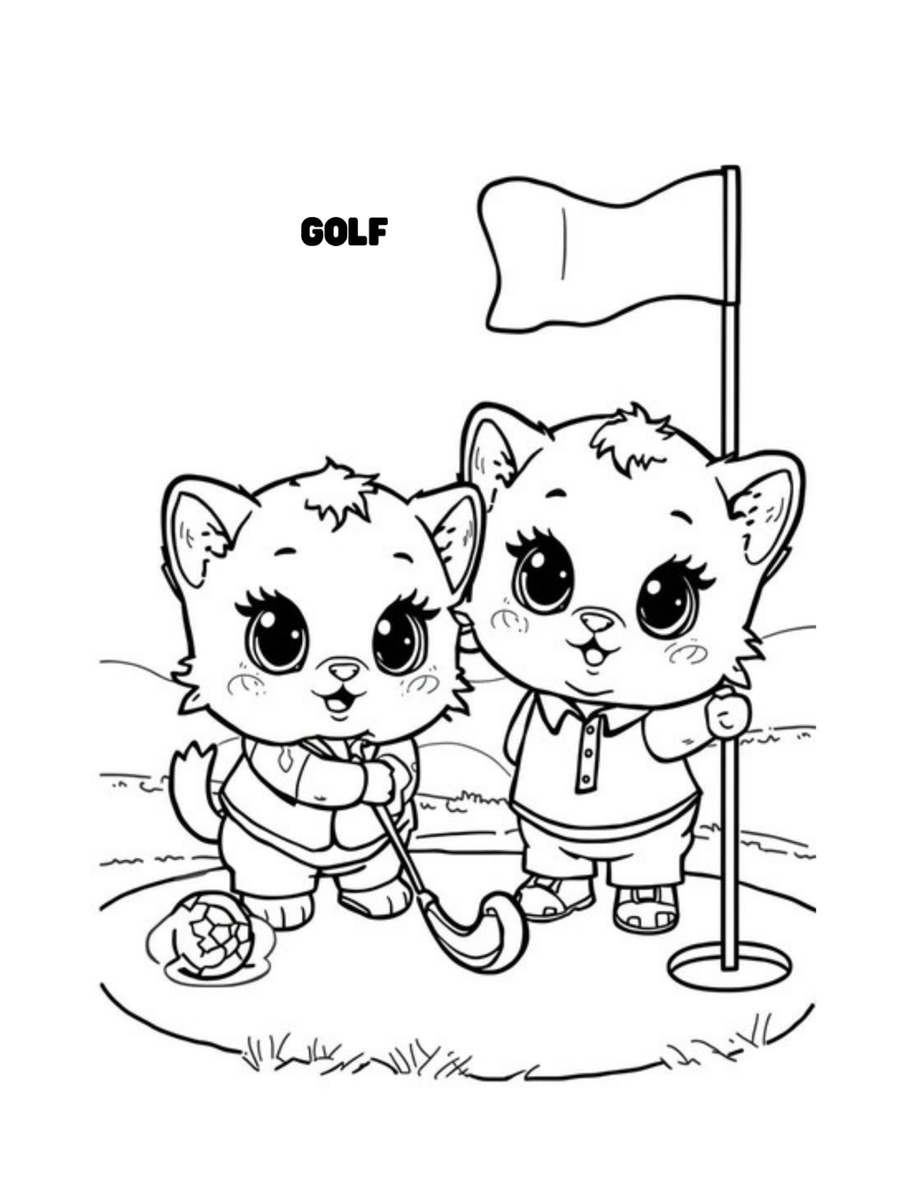 MyMeowMeows- Sporty Kittens 45 pages