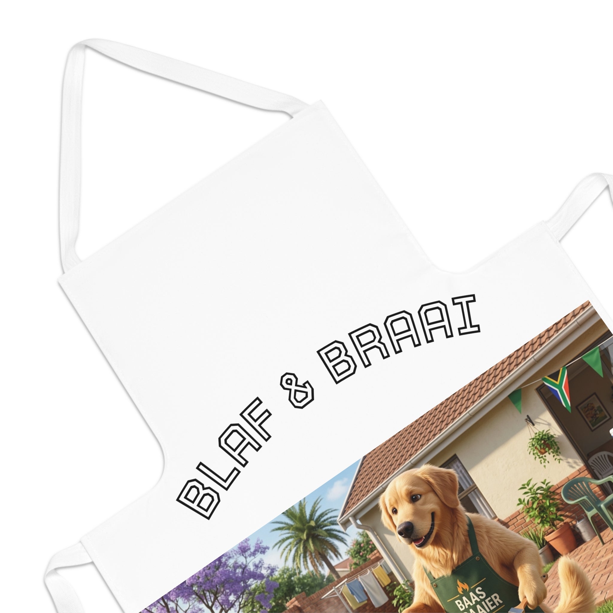 Apron — 'Blaf & Braai' BBQ Dog Grill Apron
