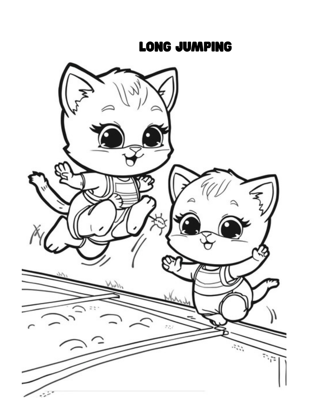 MyMeowMeows- Sporty Kittens 45 pages